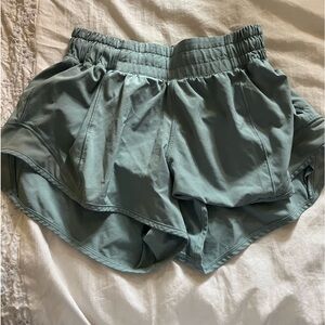 Lululemon Hotty Light Blue Hot Shorts